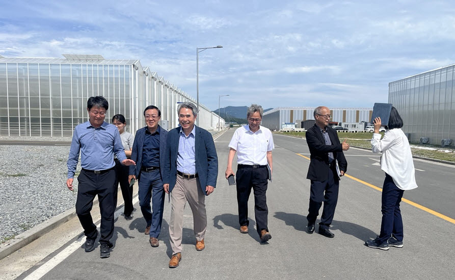 유원대 김덕현 총장, ‘고흥 스마트팜 혁신밸리’ 방문